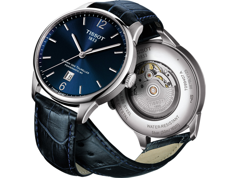 لإطلالة متكاملة... اختر ساعتك من مجموعة ساعات Tissot Chemin des Tourelles